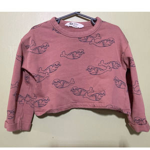 H&M Baby Seal Crewneck and Skirt Set US size 6 GUC